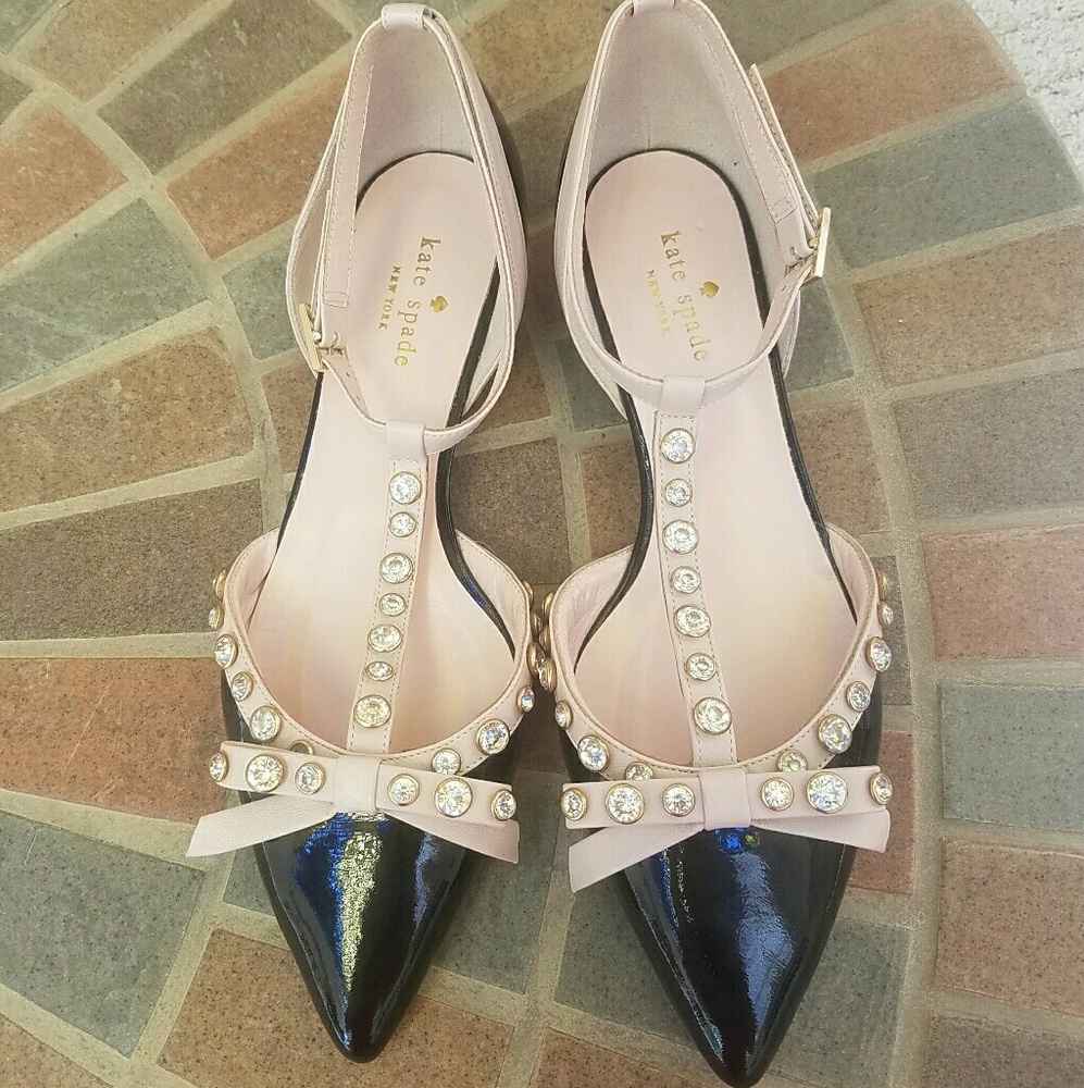 Kate Spade New York Patent Leather Party Flats